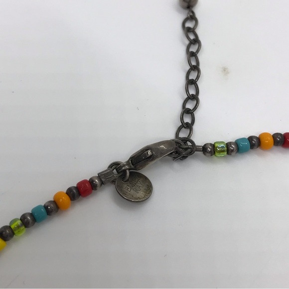 925 Emily Ray Set Of Necklace And Bracelet Colorful Beads - Picture 3 of 7